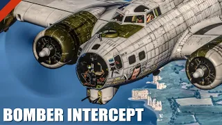 Luftwaffe intercepting B-17 Bomber formation | DCS 4YA WW2 | Cinematic #dcs