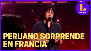 Peruano sorprende en concurso de talentos de Francia