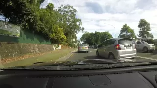 Idiot Driver - Lane changing arsehole