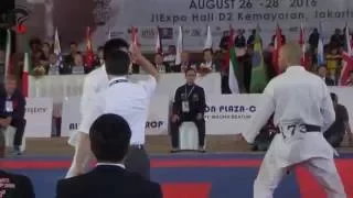 The 12th SKIF Karate World Championship Indonesia 2016 Grandchampion's Kumite Elimination part 2