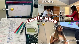 Finals Season Vlog📁 @Carnegie Mellon | presentations, exams, studying, volleyball, cramming