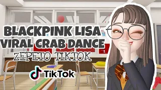 LISA BLACKPINK VIRAL CRAB DANCE || ZEPETO TIKTOK