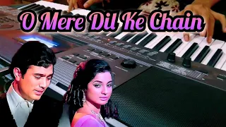 O Mere Dil Ke Chain | Best Instrumental Cover | Piano Techhub