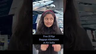 Free 23 KGs Baggage Allowance in Air India