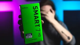 KOUPIL JSEM NEJLEVNĚJŠÍ SMARTPHONE NA ALZE  - UNBOXING INFINIX SMART 7 HD