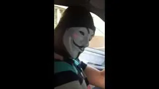 V значит вендетта / Guy Fawkes mask (Anonymus)