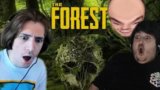 THE MOST INTENSE PLAYTHROUGH OF THE FOREST ft. Moxy & Poke