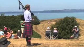 Amazing Grace on the bagpipes