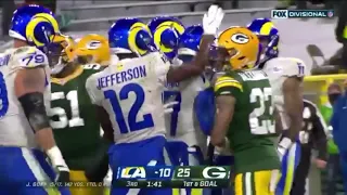 Cam Akers runs it in for a touchdown Rams Vs Packers