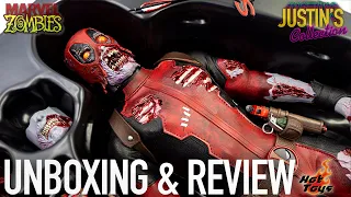 Hot Toys Zombie Deadpool Marvel Zombies Unboxing & Review