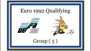 (Euro 1992 Qualifying) (Group 5) (Germany)