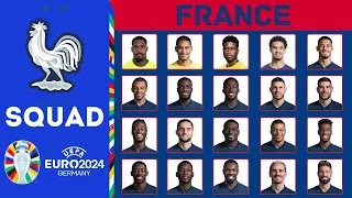 FRANCE Squad UEFA EURO 2024 Qualifiers | November 2023 | FootWorld