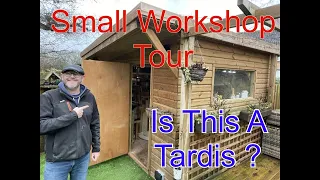 Small Workshop Tour. How to have a productive workshop in a small space.