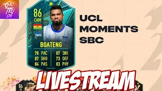 🔴 FIFA 22: LIVE ! PLAYER MOMENTS BOATENG SBC & FUT HERO UPGRADE SBCs | TRADING LIVESTREAM