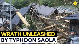 Typhoon Saola leaves destruction in Hong Kong | WION Originals