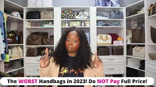 WORST Investment Handbags | Luxury Handbags that DOESN'T Hold Value | DO NOT PAY FULL PRICE!