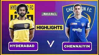 Hyderabad FC vs Chennaiyin FC | Match 5 | HERO ISL Match Highlights 2021 |Hotstar |Dream 11 |FIFA 22