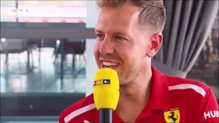 Sebastian Vettel Speaking 5 Languages (Turn On Captions)