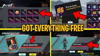 FREE Unlimited Material Glitch 🤯 Free Rs Crate ! | How To Get Free Ranveer Singh Voice Pack in Bgmi