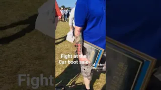 Fight at the car boot sale