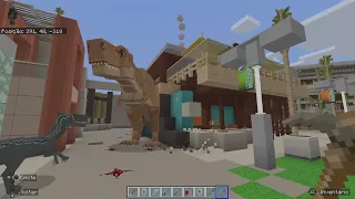 Jurassic world 2015  Minecraft