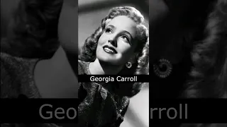 The Life and Death of Georgia Carroll