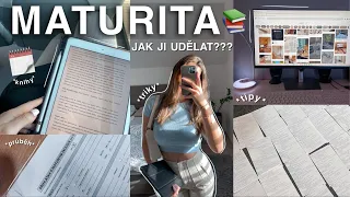 MATURITA | jak ji udělat s přehledem a bez stresu? +materiály