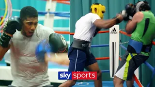 How Anthony Joshua trained to BEAT Wladimir Klitschko | Behind The Ropes