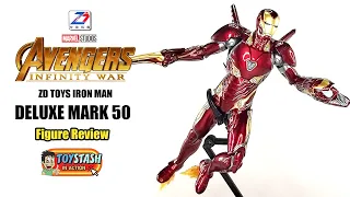 ZD Toys Deluxe Ironman Mark 50 Figure Review!