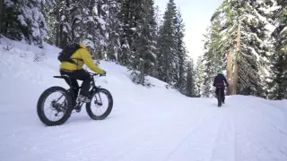 Snow Biking Lake Tahoe