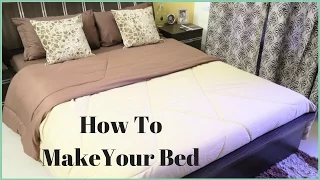How To Make A Bed- How To Put A Bed Sheet On A Bed