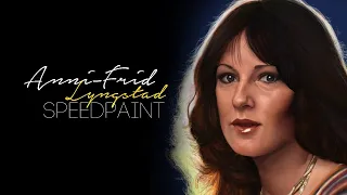 Anni-Frid Lyngstad Speedpaint (2021)