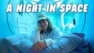 SLEEPING IN A SPACE CAPSULE IN BERLIN!