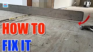 How To Make Subfloor Slope Between Rooms MrYoucandoityourself