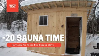 -20 Sauna - Harvia 20 Pro Wood Fired Stove