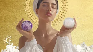 Crystal Energy Cleanse: 963Hz Amethyst & Selenite Divine Frequency