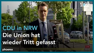 Statements der CDU u.a. von Hendrik Wüst zum Ergebnis der Landtagswahl in NRW am 16.05.22