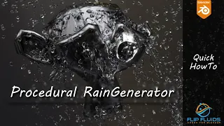 A Quick Introduction to the Rain Generator 🌧 [FLIP Fluids Addon]