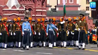 Indian contingent joins Russia’s Victory Day parade in Moscow