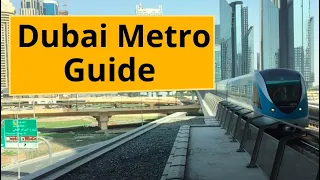 How to use Dubai Metro - English