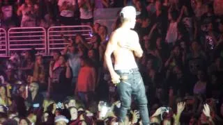 Justin Bieber - Baby Live HD (SHIRTLESS) 6/24/13