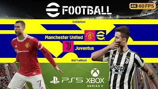 eFootball 2022 Xbox Series/PS5 - Manchester United vs Juventus [4K60FPS]