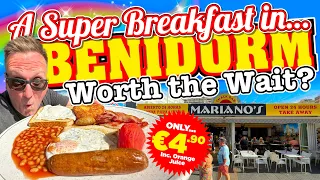 A SUPER Breakfast in Benidorm BUT was it worth the wait?