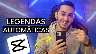 Como LEGENDAR vídeos AUTOMATICAMENTE  DE GRAÇA direto no CELULAR | Android e iPhone (FÁCIL e RÁPIDO)