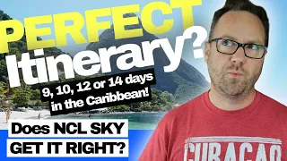 The NCL Sky from La Romana itineraries compared! The PERFECT Caribbean Itinerary?!?