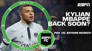 Kylian Mbappe returns to training, could he suit up vs. Bayern Munich? 👀 | ESPN FC
