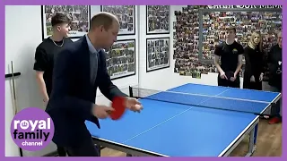 William Leaves Nothing on the Table with Ping Pong Skills