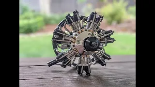 UMS 7-90 Radial Engine First Start Up