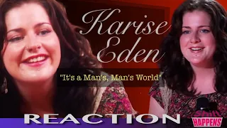 First Time Reaction to Karise Eden "It's a Man's World" James Brown Cover