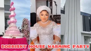 BOBRISKY LAVISH MILLIONS ON CAKE FOR HIS HOUSE WARMING PARTY LIVE IN LAGOS